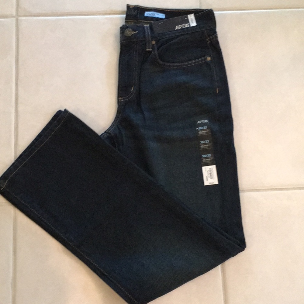 MENS  APT 9 DENIM JEANS 30/32 NWT